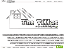 Tablet Screenshot of frenchlickvillasinc.com